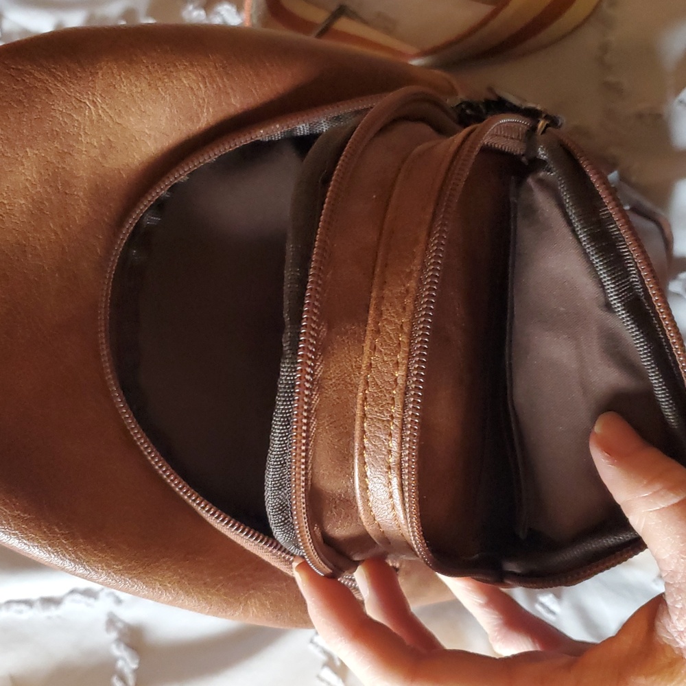 Tan Crossbody Bag - Picture 3 of 5